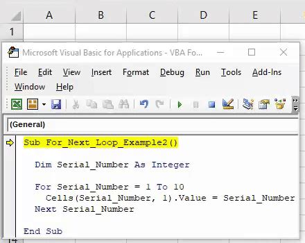 vba for loop|Using ForNext statements (VBA) .